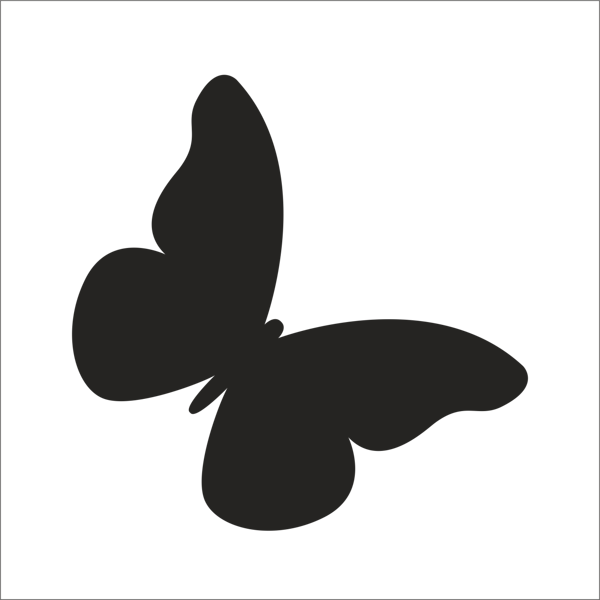 KELEBEK FOLYO STİCKER 20cm uzunluk - Image 1