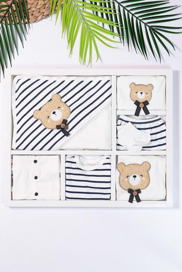 Erkek Bebek 10 Lu Hastane Çıkışı Seti STL6460 - Image 1