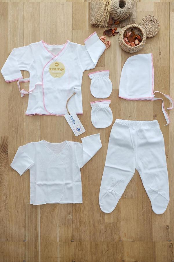 Kız Bebek 5 Li Acil Hastane Çıkışı Seti STL4855 - Image 1