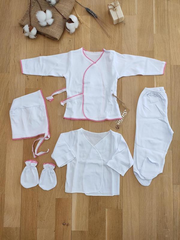 Kız Bebek 5 Li Acil Hastane Çıkışı Seti STL5064 - Image 1