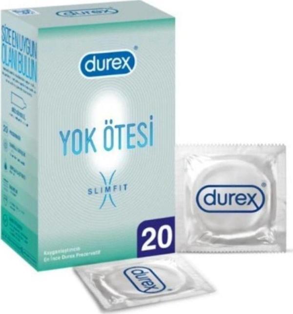 Durex Yok Ötesi Slim Fit 20 Li - Image 1