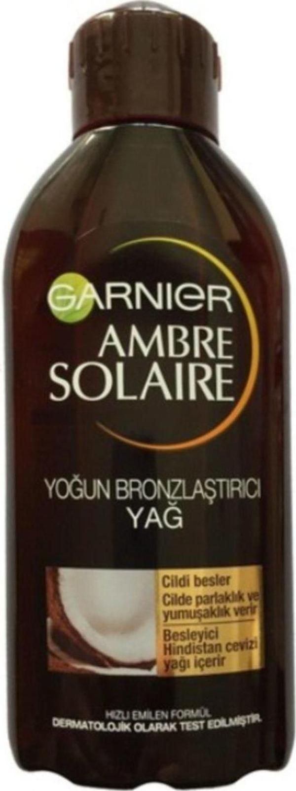 Garnier Ambre Solaire Yoğun Bronzlaştırıcı Yağ Gkf2 200 Ml - Image 1