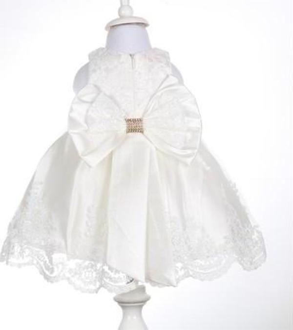 Kız Bebek Mevlüt Elbisesi Gelinlik Fransız Dantelli Abiye STL11013 - Image 1