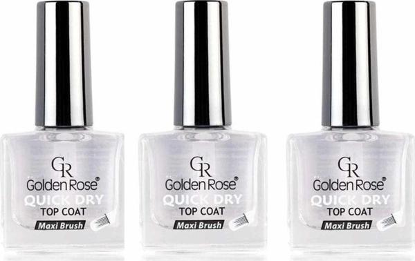 Golden Rose Oje Kurutucu - Quick Dry Top Coat 8691190068936 X 3 Adet - Image 1