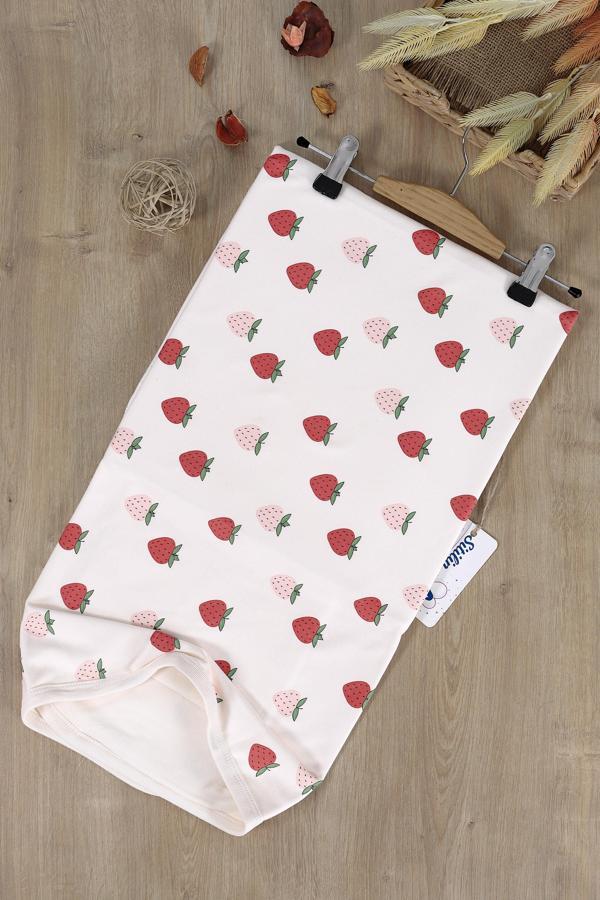 Kız Erkek Bebek Çift Katlı Natural Penye Battaniye STL6616 - Image 1