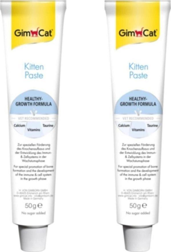 Gimcat Kedi Macunu Kitten Paste 50 gr X 2 Adet - Image 1