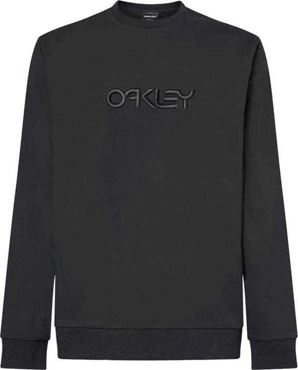 Oakley EMBROIDERED B1B Crew Sweatshirt FOA405445 02E Blackout SİYAH-L - Image 1
