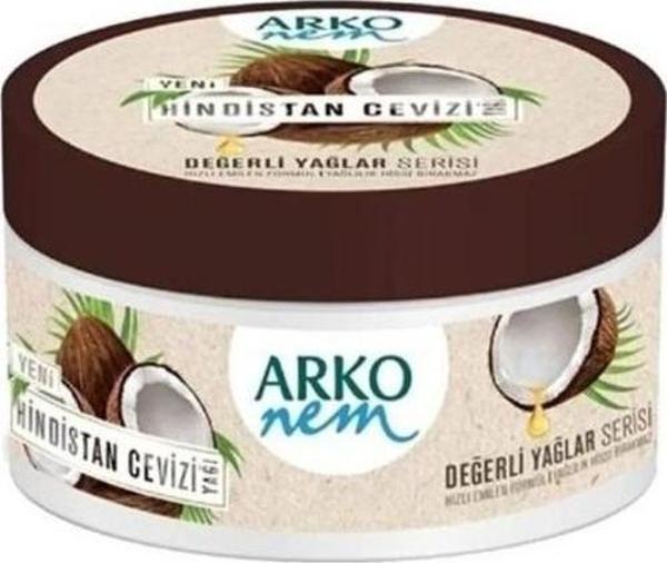 Arko Nem Değerli Yağlar Kremi Hindistan Cevizi 250 ml - Image 1