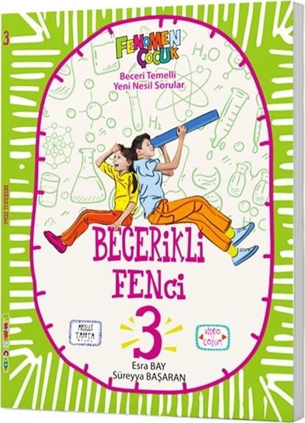 Fenomen Çocuk 2024 3. Sınıf Becerikli Fenci Yeni Nesil Soru Bankası - Fenomen Çocuk - Image 1