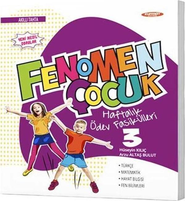 Fenomen Çocuk 2024 3. Sınıf Haftalık Ödev Fasikülleri - Fenomen Çocuk - Image 1