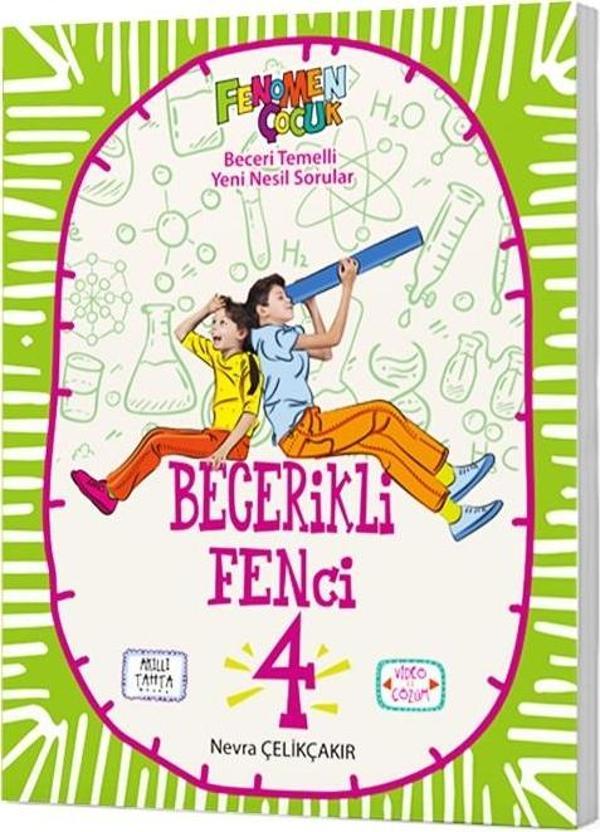 Fenomen Çocuk 2024 4. Sınıf Becerikli Fenci Yeni Nesil Soru Bankası - Fenomen Çocuk - Image 1