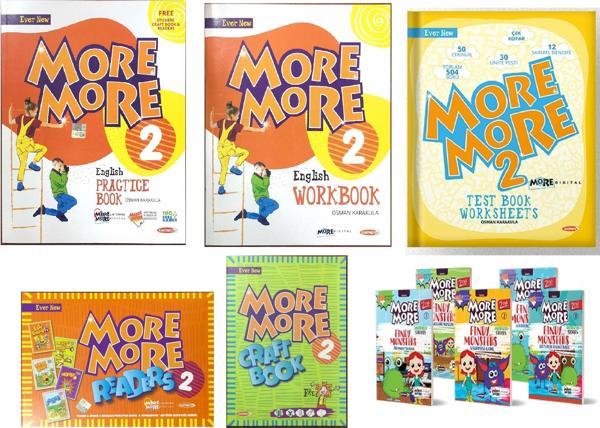 More & More 2024 2. Sınıf Pratice Book + Test Book + Hikaye Seti - Kurmay Yayınları - Image 1
