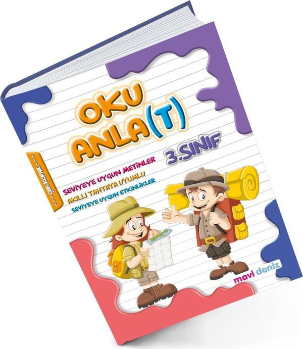 Mavi Deniz 2024 3. Sınıf Oku Anla(T) - Mavi Deniz Yayınları - Image 1