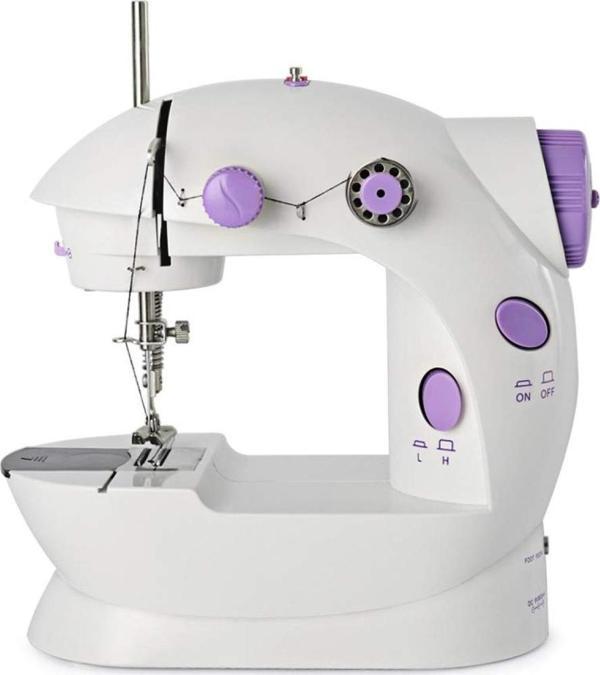 Pedallı Mini Ev Dikiş Makinesi Sewing Machine - Image 1