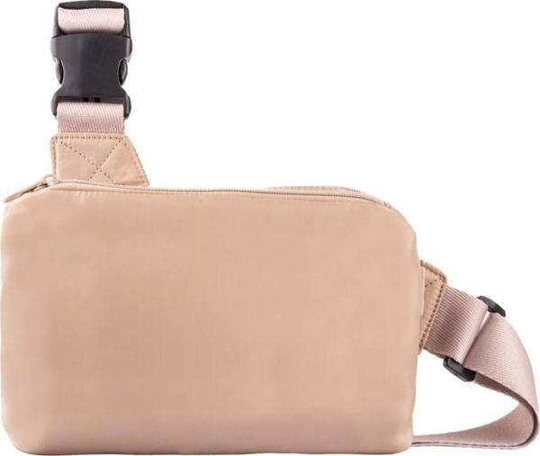 S-case by Serve Paraşüt Kumaş Çapraz Çanta Bej - Image 1