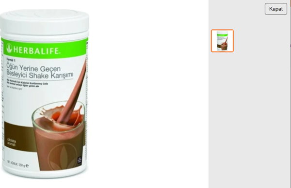 Herbalife Çikolatalı Shake - Image 1