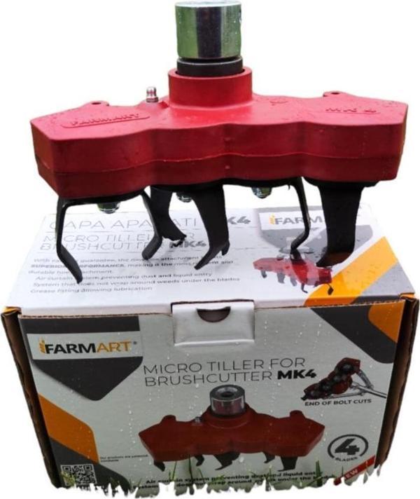 Farmart MK4 Benzinli Tırpan Çapa Aparatı Dört Bıçaklı  - Image 1