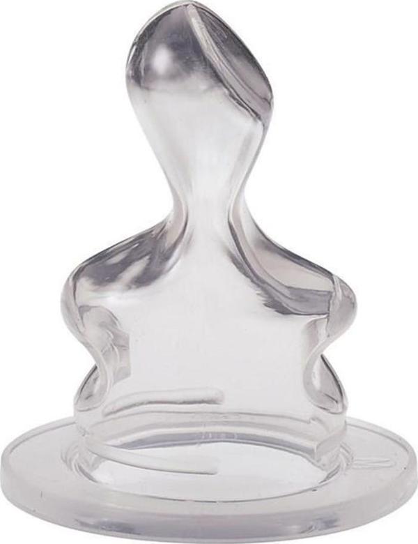 Nip Silikon Biberon Emziği 0-6 Ay Yavaş Akış - Image 1
