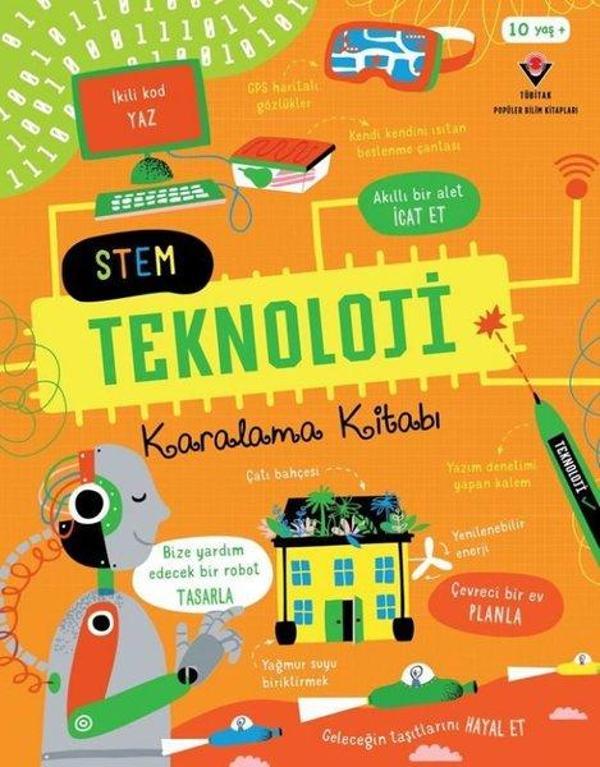 Stem Teknoloji Karalama Kitabı - Tübitak Yayınları - Image 1