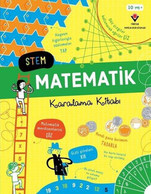 Stem Matematik Karalama Kitabı - Tübitak Yayınları - Image 1