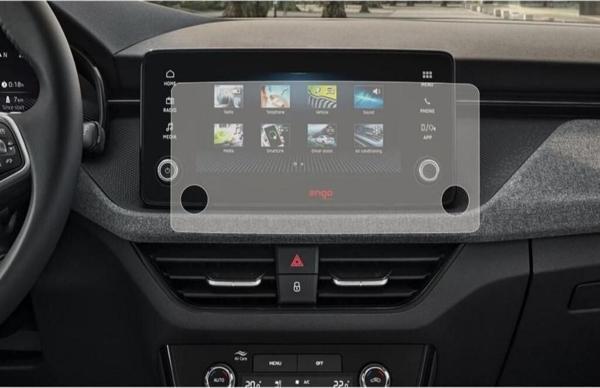 Skoda Fabia 8.25 inç Multimedya Mat Ekran Koruyucu Şeffaf - Image 1