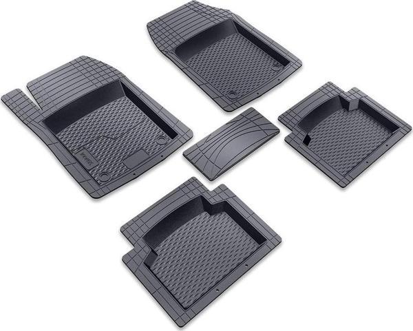 Just Cheap Store BRS-DK-12347215 Toyota Corolla Hb Hibrit (2020 - ….) Havuzlu Universal 3D Plus Kauçuk Oto Paspas Siyah - Image 1