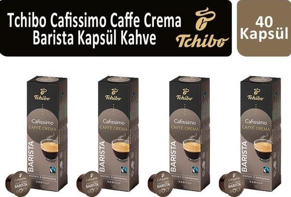 Tchibo Cafissimo Barista Caffe Crema Kapsül Kahve x 4 Adet - Image 1