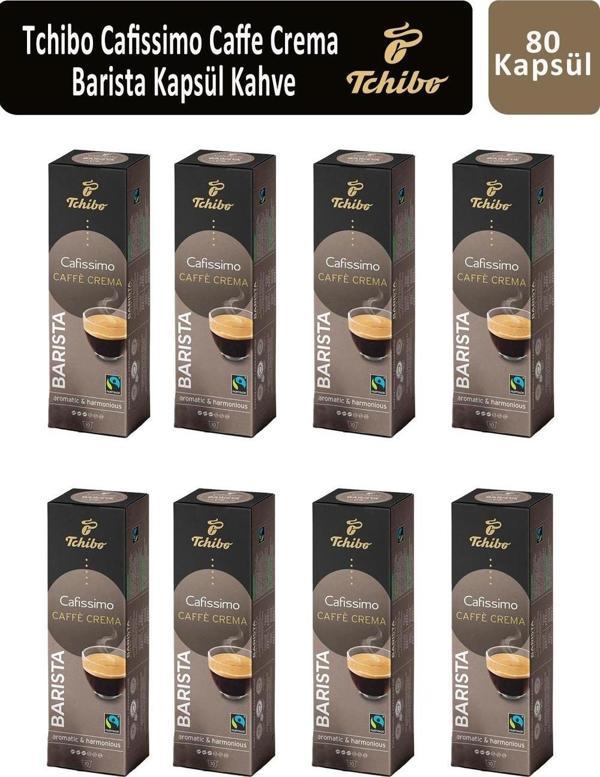 Tchibo Cafissimo Barista Caffe Crema Kapsül Kahve x 8 Adet - Image 1
