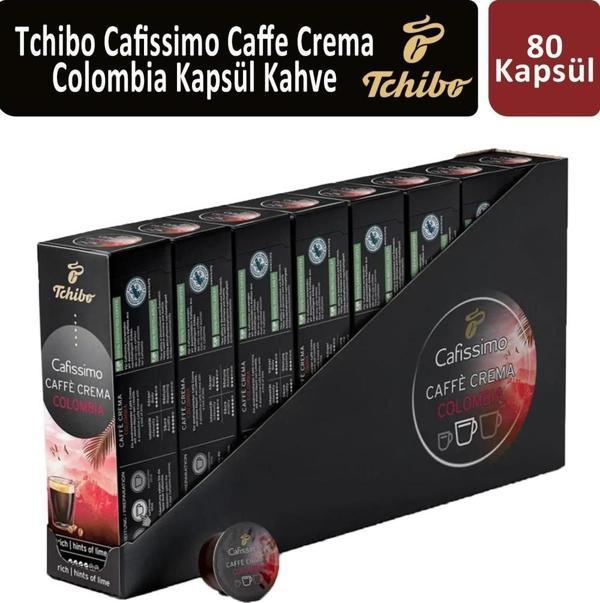 Tchibo Cafissimo Caffe Crema Colombia Kapsül Kahve x 8 Adet - Image 1