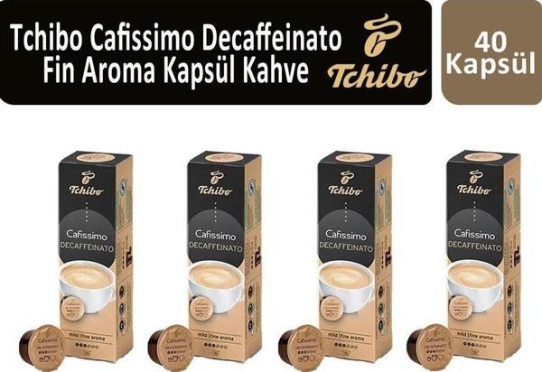 Tchibo Cafissimo Caffe Crema Decaffinated Kapsül Kahve x 4 Adet - Image 1