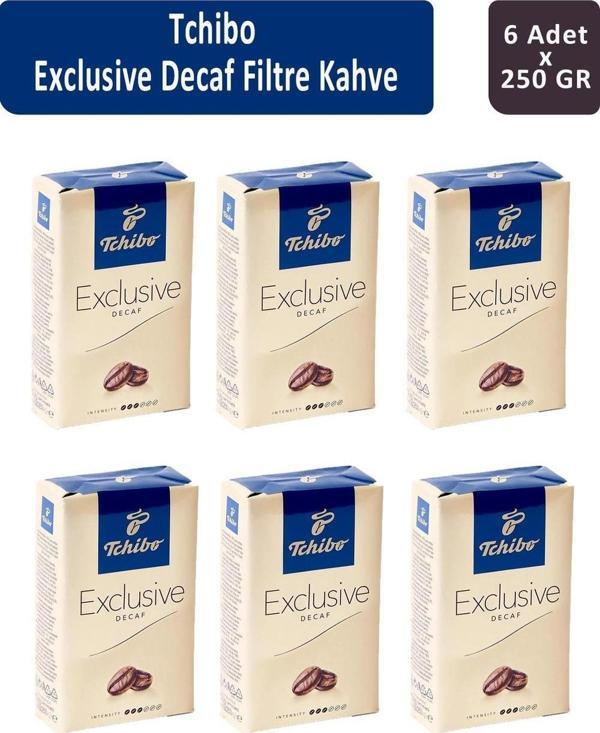 Tchibo Exclusive Decaf Filtre Kahve 250 gr x 6 Adet - Image 1