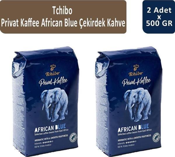 Tchibo Privat African Blue Filtre Kahve 500  gr x 2 Adet - Image 1