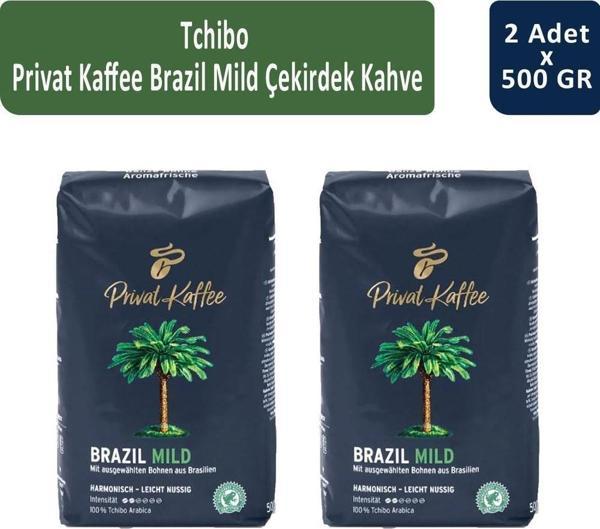 Tchibo Privat Brazil Mild Filtre Kahve 500 gr x 2 Adet - Image 1