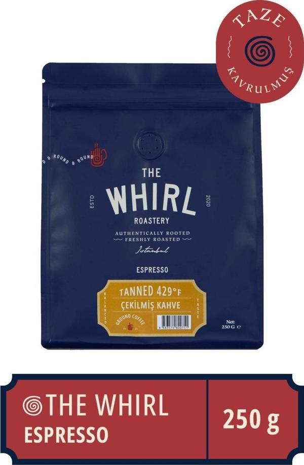 The Whirl Espresso Tanned 429°F Çekilmiş Kahve 250 gr - Image 1