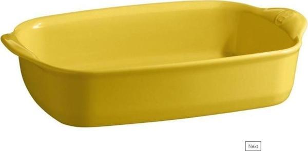 Emile Henry Fırın Kabı Dikdörtgen 30 x 19 cm Mat Sarı/Provence Yellow - Image 1