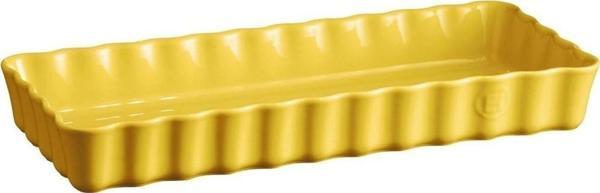 Emile Henry Tart-Börek Fırın Kabı Dikdörtgen 36.5 x 15 cm Mat Sarı/Provence Yellow - Image 1