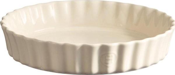 Emile Henry Tart-Börek-Flan Kabı 28cm Ekru-Clay-26028 - Image 1
