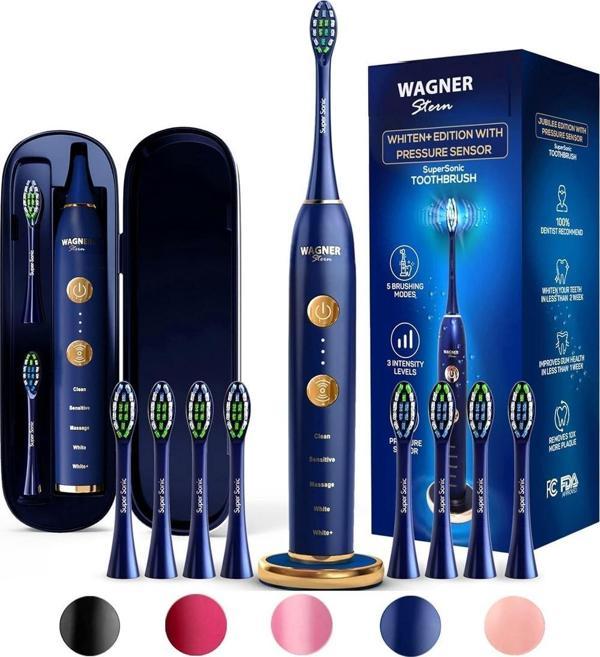 Wagner Stern WHITEN+ Sürümü. Akıllı Elektrikli Diş Fırçası - Kraliyet Mavi - Image 1
