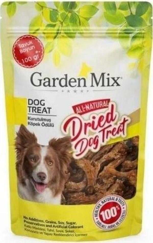 Garden Mix Kurutulmuş Tavuk Boyun Köpek Ödül Maması 100 Gr - Image 1