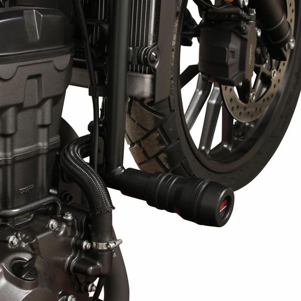 GP Kompozit Honda CL 250 2023-2024 Uyumlu Motor Koruma Takozu Siyah - Image 1