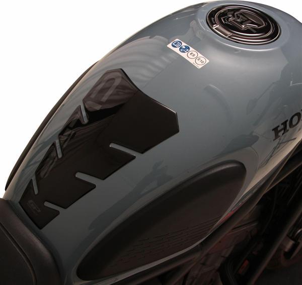 GP Kompozit Honda CL 250 2023-2024 Uyumlu Tank Pad Seti Siyah - Image 1