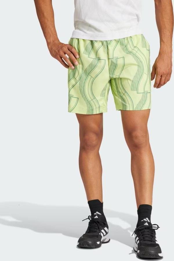Adidas IL7380 Tennis Graphic Şortu - Image 1