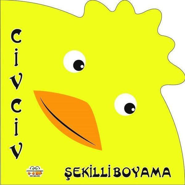 Şekilli Boyama - Civciv - 0-6 Yaş Yayınları - Image 1