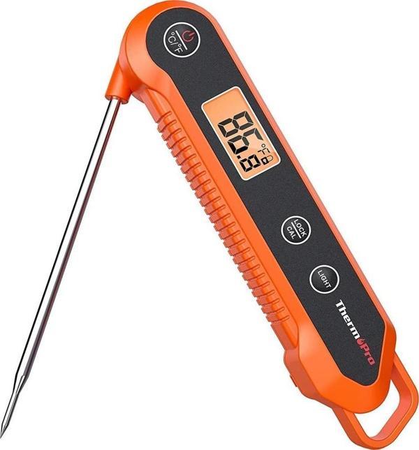 ThermoPro TP03H Su Geçirmez Katlanabilir Hızlı Sonuç Gıda Pişirme Termometresi - Image 1