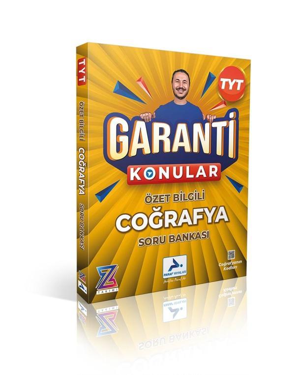 Paraf Z Takım 2025 Tyt Coğrafya Coğrafyanın Kodları Garanti Konular Soru Bankası - Paraf Yayınları - Image 1