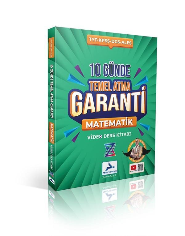 Paraf Z Takım 2025 Tyt Matematik Bıyıklı Matematik 10 Günde Temel Atma Garanti - Paraf Yayınları - Image 1