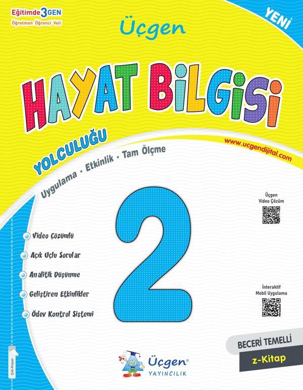 Üçgen 2025 2. Sınıf Beceri Temelli Hayat Bilgisi Yolculuğu - Üçgen Yayıncılık - Image 1