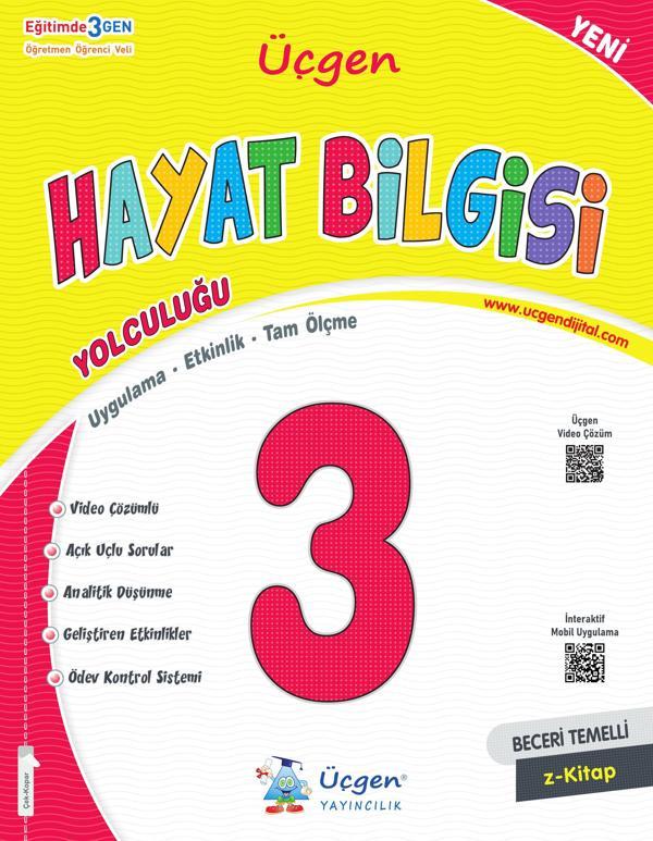 Üçgen 2025 3. Sınıf Beceri Temelli Hayat Bilgisi Yolculuğu - Üçgen Yayıncılık - Image 1