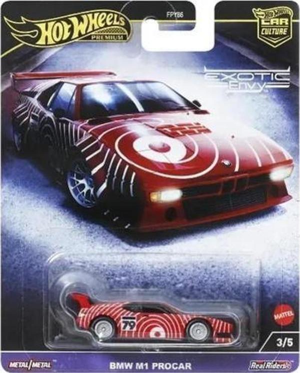 Hot Wheels Premium Car Culture Exotic Envy Bmw M1 Procar Hkc79 - Image 1