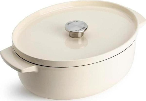 KitchenAid Oval Döküm Demir Tencere 30 cm - 5.6 L - Image 1